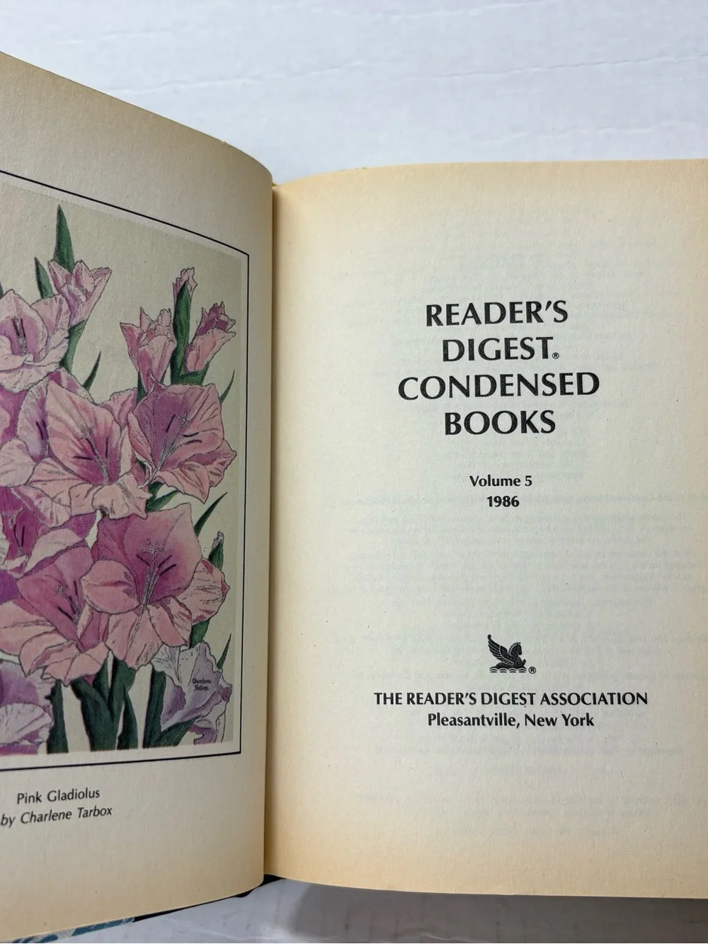 Readers Digest Condensed 1986 vol 5 hardcover 1st Edition